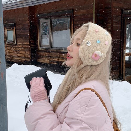 hucares原创「梦幻小屋」超出片又实用耳罩耳暖发带护耳朵保暖女