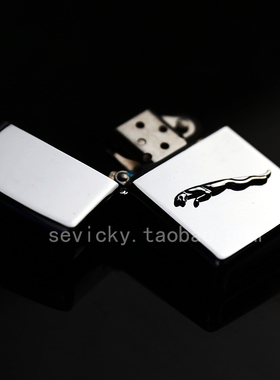 适用于捷豹超精致金属立体合金小车标很小很精致非滴胶薄片贴纸标