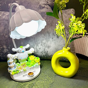 正版玉桂狗系列奶油胶手工diy美乐蒂床头台灯夜灯usb插电创意礼物