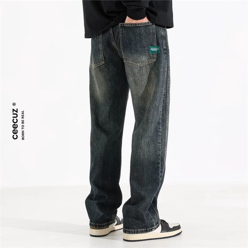 Cecuz美式复古lanfit直筒