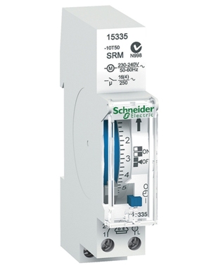 原装现货 施耐德 IH 24小时制 220V机械式定时器 定时开关  15335