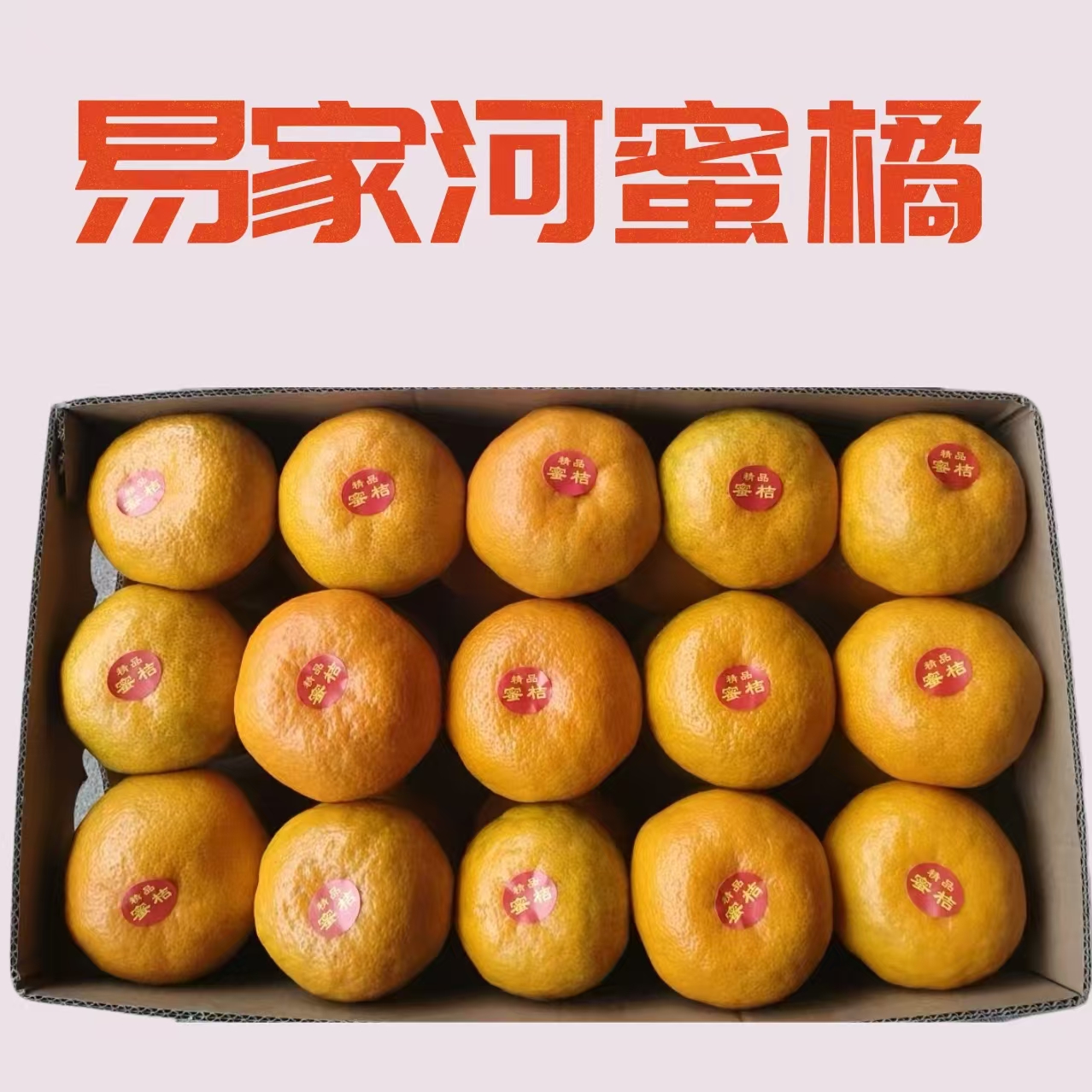 江西九江永修南昌送礼特产当季新鲜水果庐山西海易家河蜜橘礼品装