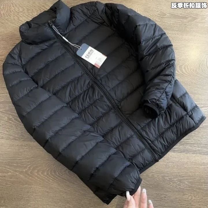 捡漏款德国外贸原单羽绒棉超轻款棉衣大码男装秋冬轻薄保暖派克服