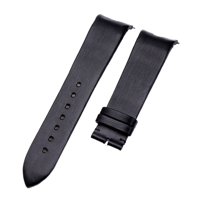 适配伯爵绢丝纹表带真皮