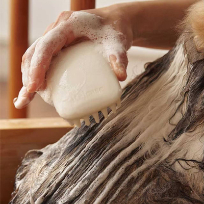 宠物犬猫通用干湿两用洗澡梳子