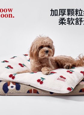 WOOW猫窝垫子睡觉用四季通用宠物柔软加厚保暖珊瑚绒狗沙发可拆洗