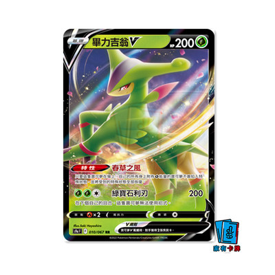 PTCG繁中 毕力吉翁V 宝可梦周边桌游卡牌官方正版