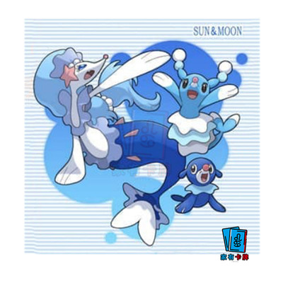 ptcg繁中阿罗拉御三家球花海狮