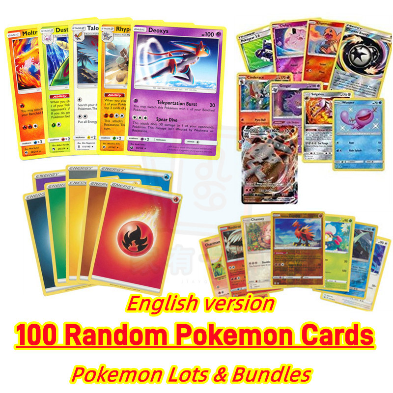 PTCG english version Lots & Bundles官方正版宝可梦桌游卡牌