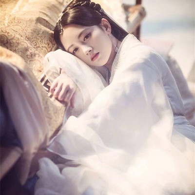 汉服童装新白娘子古装鞠婧祎白素贞同款古装儿童古装仙女服女童装