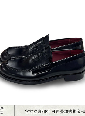 JCAESAR VAMPIRE LOAFER 吸血鬼乐福皮鞋 头层牛皮 血色羊皮里衬