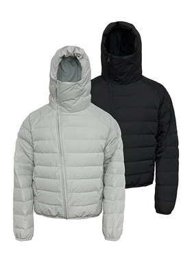 JCAESAR DOWN JACKET 岩螺排骨羽绒服 轻量化 90白鸭绒 面罩帽型