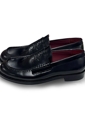 JCAESAR VAMPIRE LOAFER 吸血鬼乐福皮鞋 头层牛皮 血色羊皮里衬