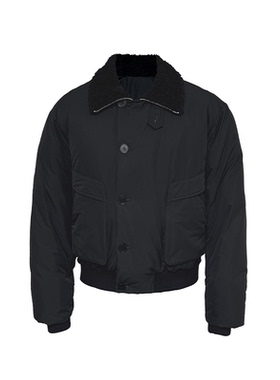 JCAESAR DOWN JACKET 毛领插袋纽扣羽绒夹克 90白鸭绒 保暖舒适