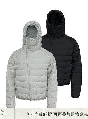JCAESAR DOWN JACKET 岩螺排骨羽绒服 轻量化 90白鸭绒 面罩帽型