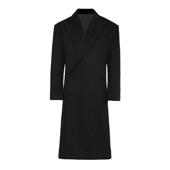 型 100%绵羊毛版 收腰合体版 本 JCAESAR DRESS COAT 人台大衣 垫肩