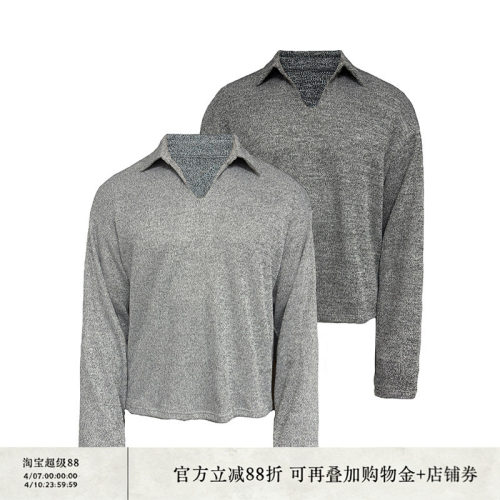 JCAESAR长袖原创V领麦穗