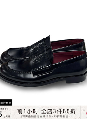 JCAESAR VAMPIRE LOAFER 吸血鬼乐福皮鞋 头层牛皮 血色羊皮里衬