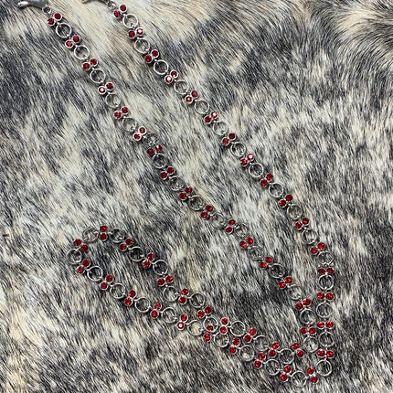 JCAESAR CHERRY TROUSERS CHAIN 樱桃宝石裤链 100CM长 加固长链