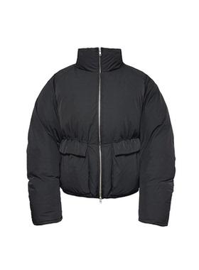 JCAESAR DOWN JACKET 廓形抽绳立领羽绒服 400克90白鸭绒 短宽