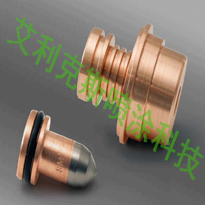 热喷涂易损件电极9M喷嘴电极等离子阴阳极极9MB电极进口镶钨喷嘴