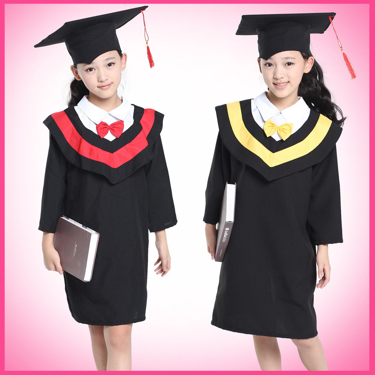 儿童毕业典礼专用博士服硕士服全