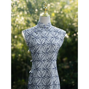 新中式绝美旗袍女夏季2026新款改良年轻款小个子连衣裙日常可穿