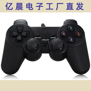 PS2外形游戏手柄 208USB有线手柄 PC街机游戏控制器 游戏机