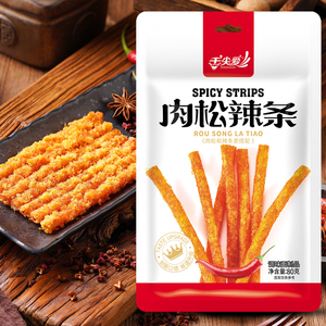舌尖爱肉松辣条零食小吃儿时怀旧肉松面筋大包麻辣味辣条休闲食品