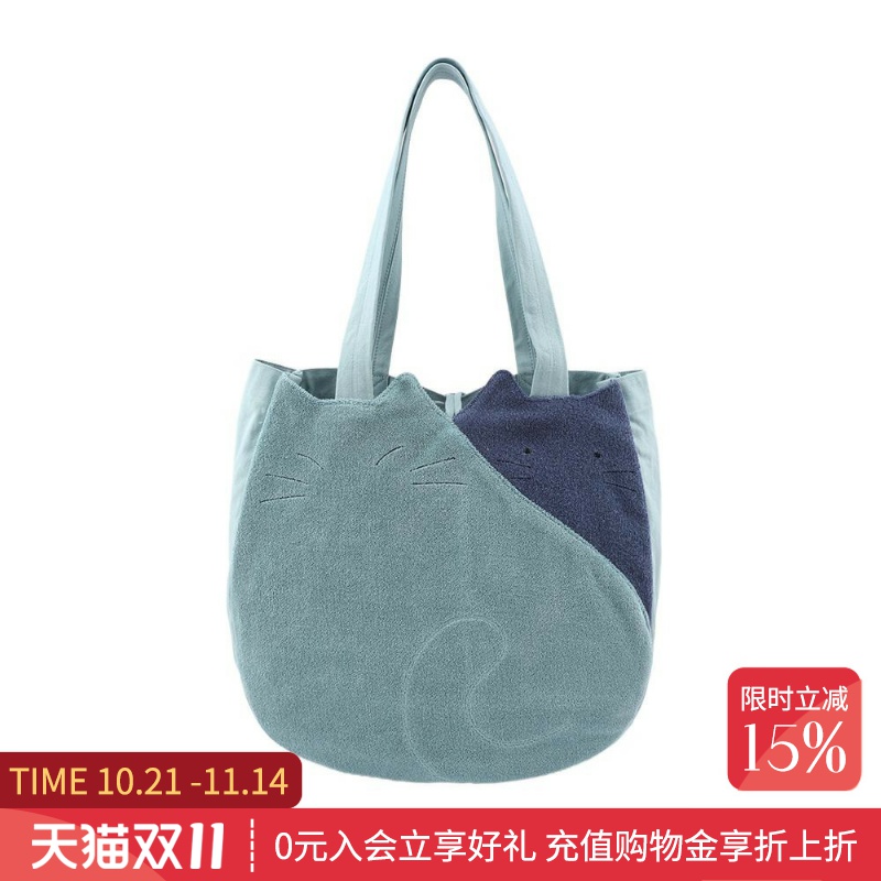 日系卡拉猫ins少女帆布包HIKO