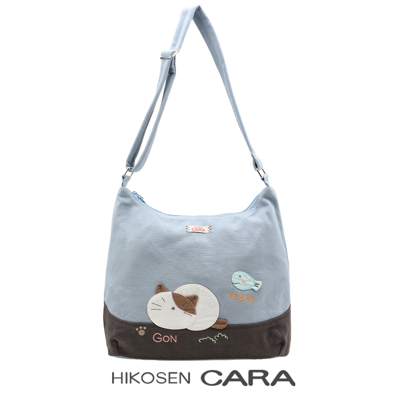 HIKOSENCARA卡拉猫帆布单肩包