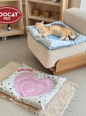TOOCAT宠物冰垫夏天降温猫咪垫凉席垫冰窝狗窝睡垫凉席猫咪用品
