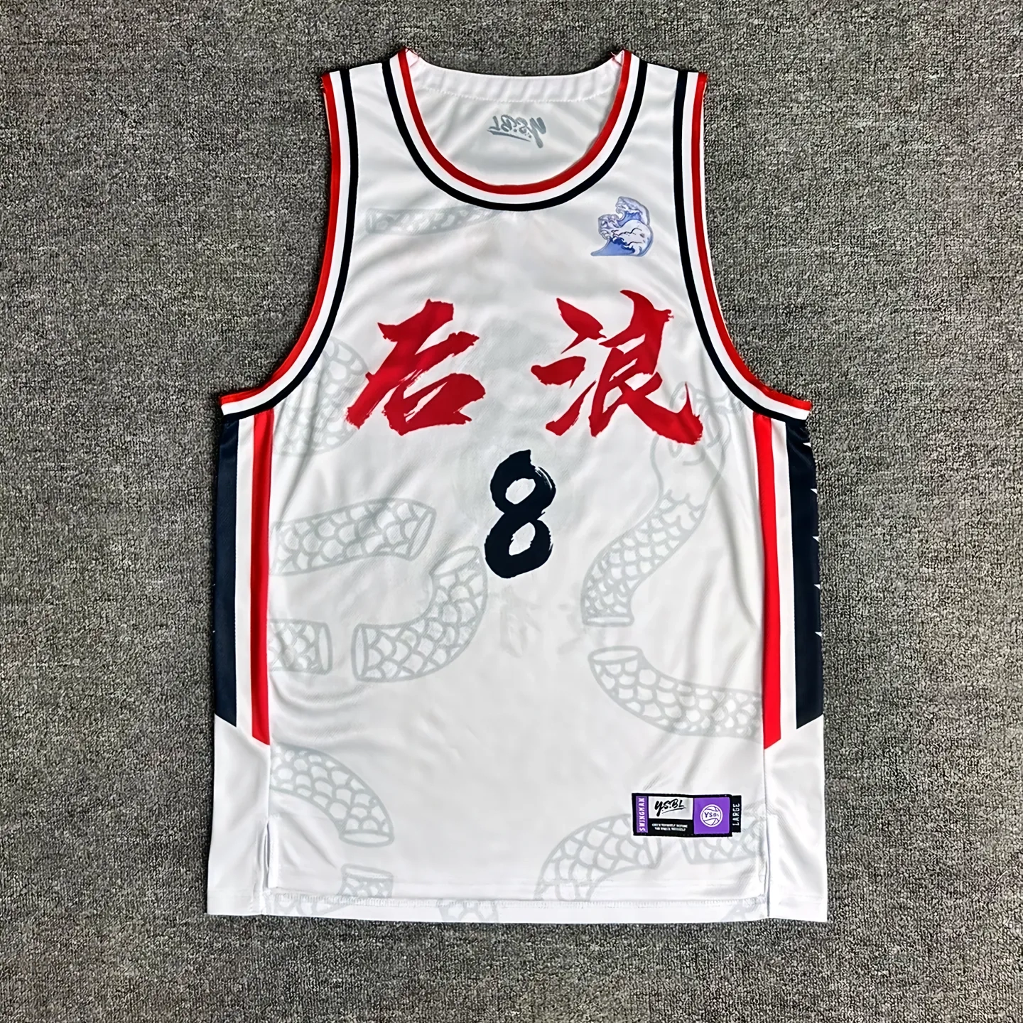 美式球衣定制背心套装