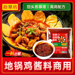 徐州地锅鸡酱料商用1kg 专用料大锅台地锅鱼调料香料料包底料配方