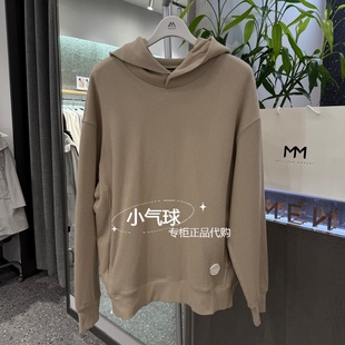 MM/麦檬男装国内正品代购 纯色休闲针织卫衣连帽运动风9EA101101