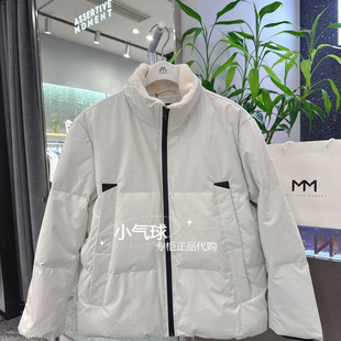 9FA380211冬季短款羽绒服鹅绒MM/麦檬男装国内正品代购面包服