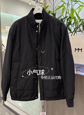 MM/麦檬男装国内正品代购 休闲款棉服纯色外套9F1180022夹克商务