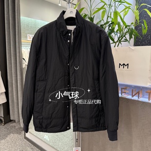MM/麦檬男装国内正品代购 休闲款棉服纯色外套9F1180022夹克商务