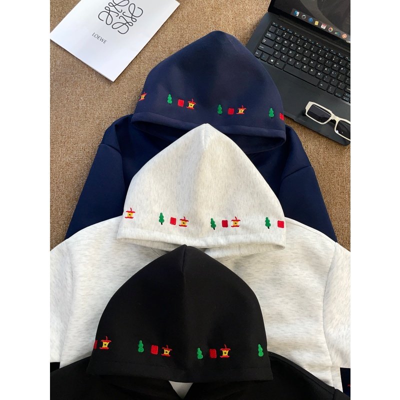 HandSeven时尚百搭慵懒连帽卫衣