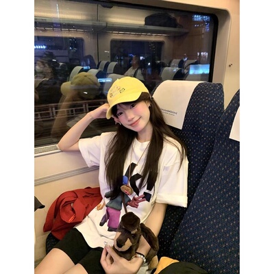 HandSeven短袖个性男女印花T恤