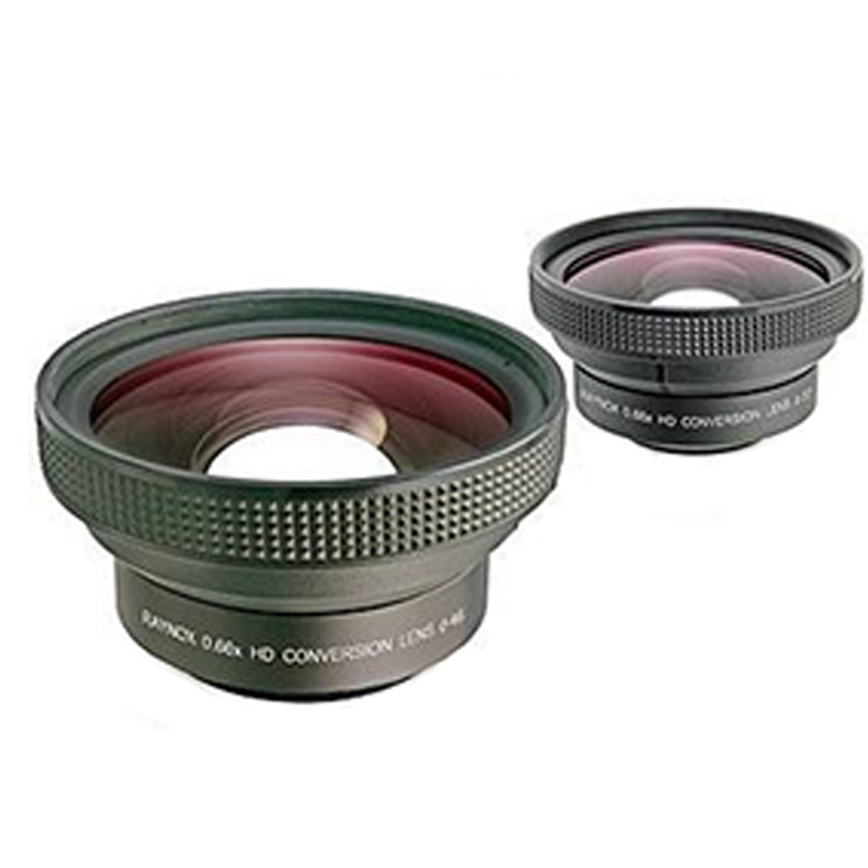 日本RAYNOX雷诺士HD-6600PRO 0.66X超广角DV摄像机附加镜37-58mm