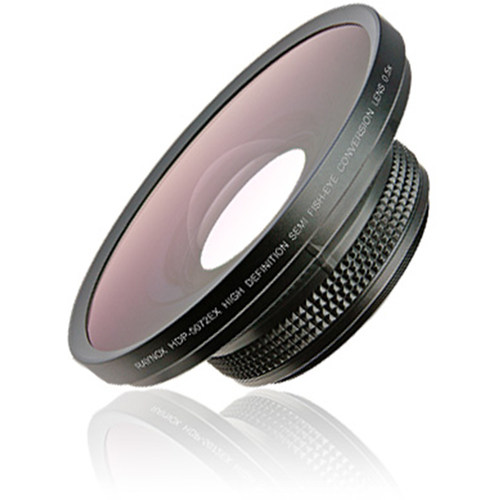 日本进口雷诺士Raynox HDP-5072EX 0.5X超广角鱼眼单反外接镜头