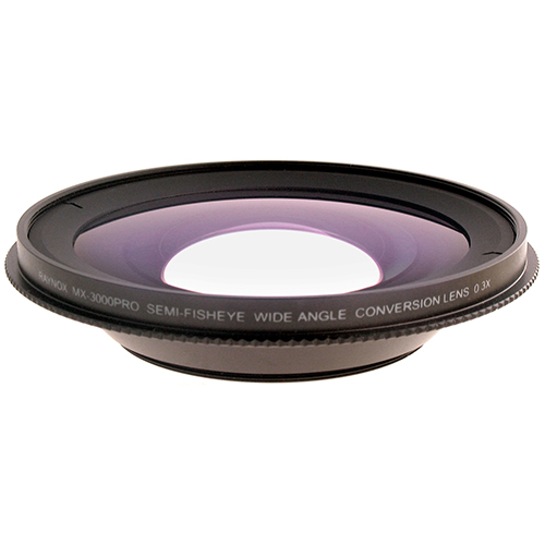 日本Raynox/雷诺士 MX-3000PRO 0.3X 超广角鱼眼附加镜头58mm