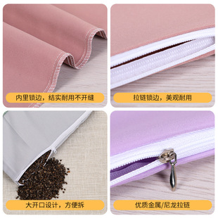 厂家直供尺寸枕芯保护套药枕花草枕用加密防漏布套结实枕头内胆套