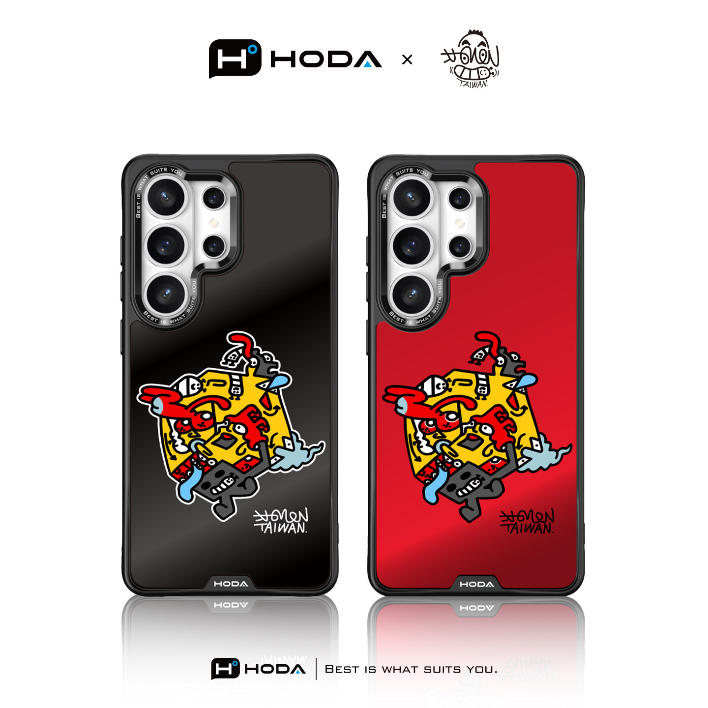 HODA好贴【魔力方块】适用三星S26Ultra手机壳磁吸高级感新款个性保护套GalaxyS25Ultra全包防摔创意男女外壳