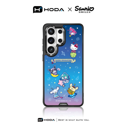HODA好贴【三丽鸥-漫游星空】适用三星S26Ultra手机壳磁吸新款GalaxyS25Ultra卡通浮雕保护套全包防摔外壳