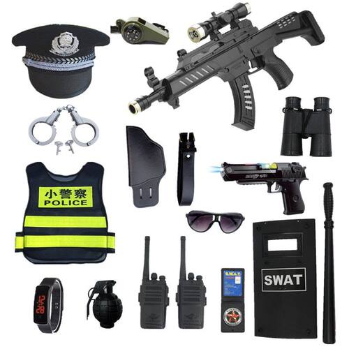 儿童警察衣服套装交警小特种兵