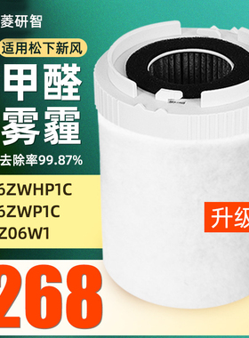 适用松下壁挂新风滤芯PM2.5过滤网FV-06ZWP1C FV-FP06ZW1C rz06w1