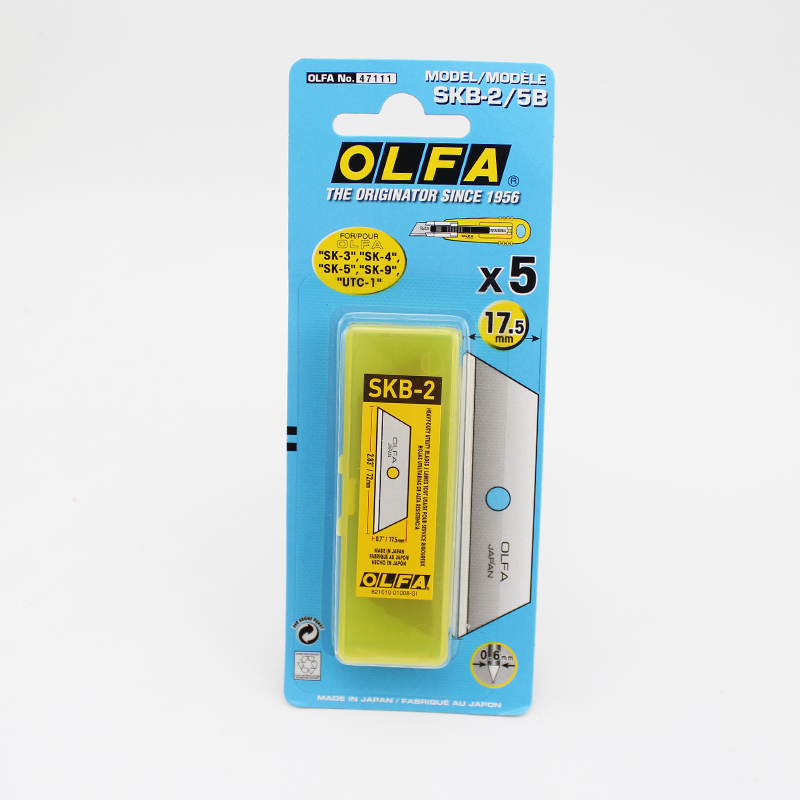 OLFA爱利华SKB-2/5B安全刀片