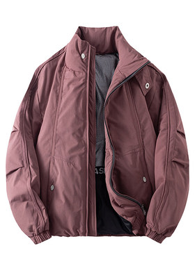 BRUSHKA羽绒服男款冬季2025新款潮牌高级感轻薄外套男士冬装夹克